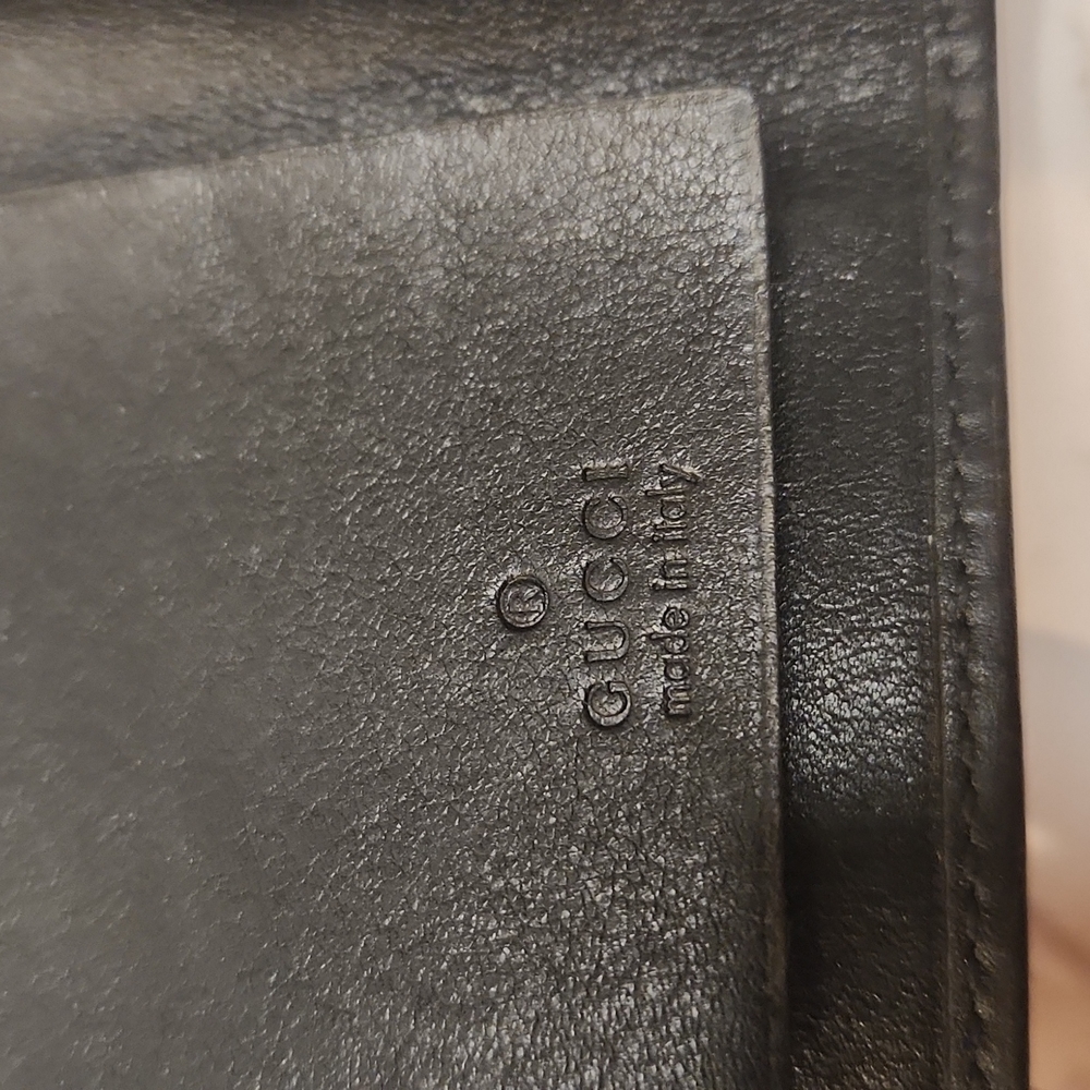 Authentic Gucci 6 Key Black Leather Case - Picture 8 of 11